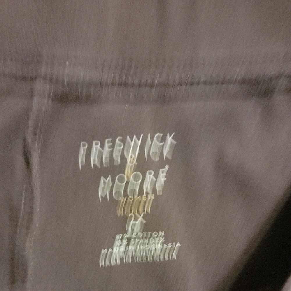 Preswick & Moore Charcoal Cropped Pants - Picture 3 of 3